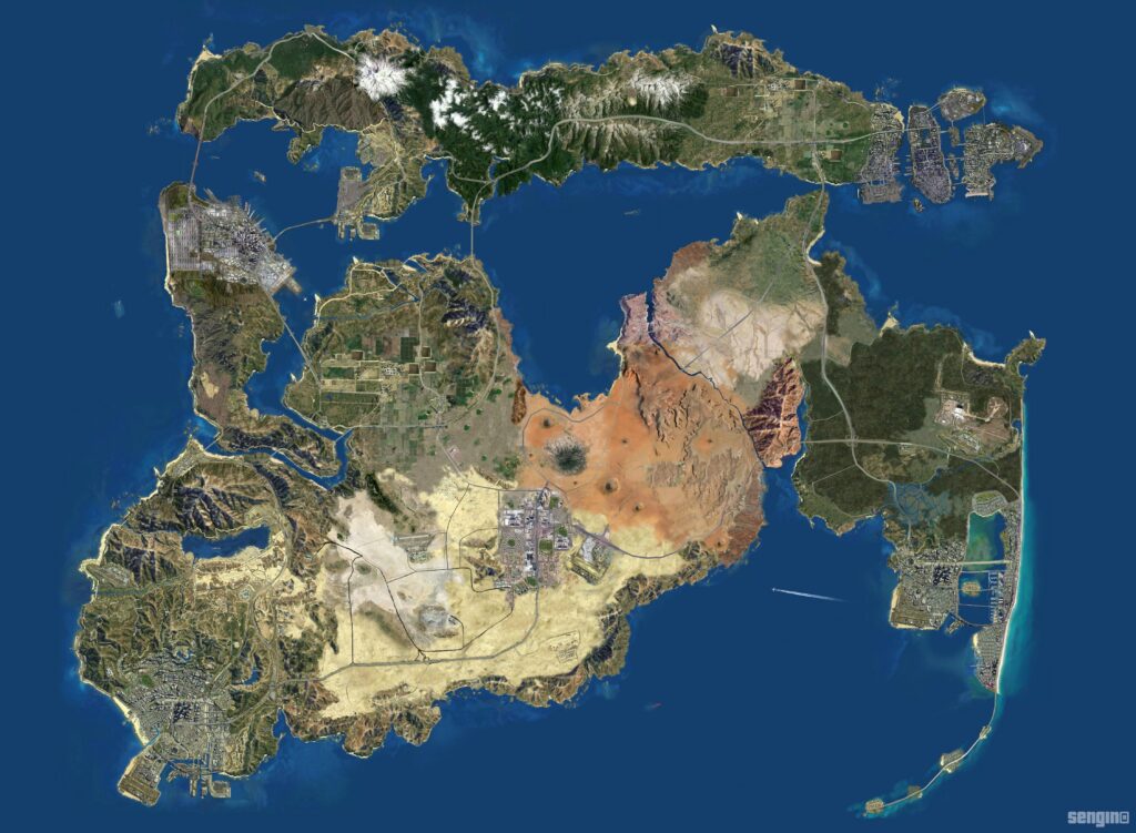 Gta 6 map